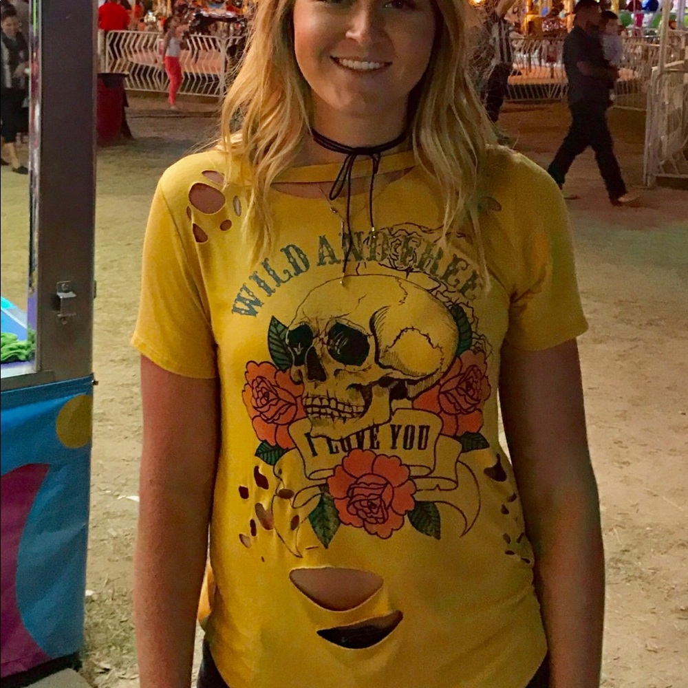 Distressed Tee - Picture 3 of 3